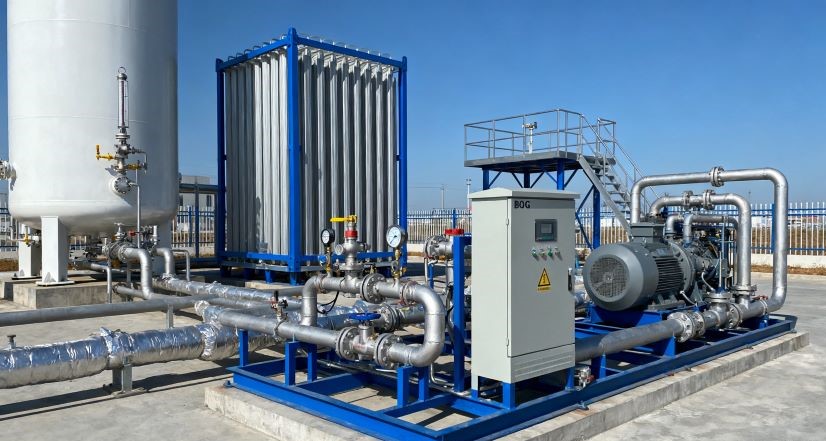 LNG氣化調壓工藝中的流量計量解決方案